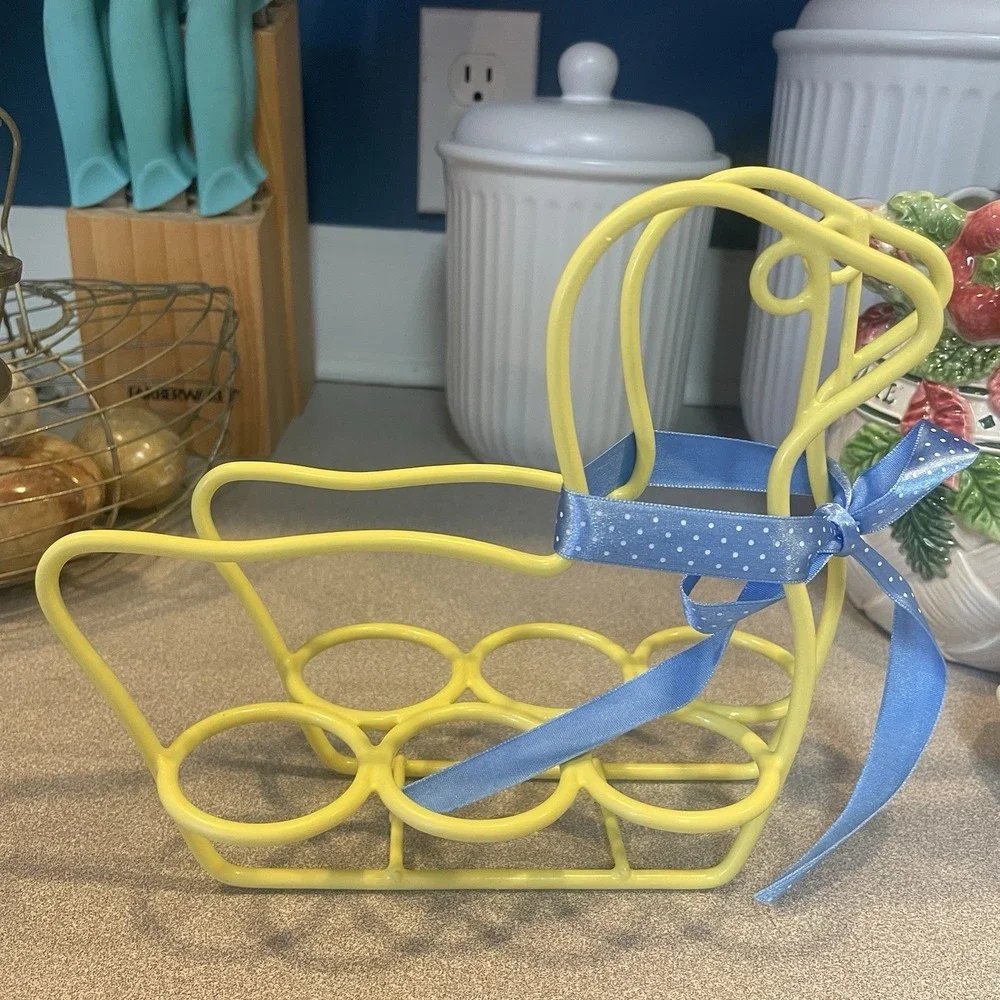 Vintage AVON Easter Eggstravaganza Decorative Egg Duck Display Stand
